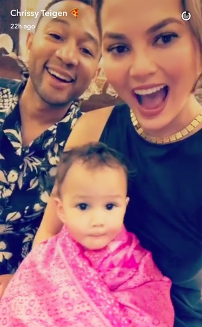 Chrissy Teigen, Luna, Morocco